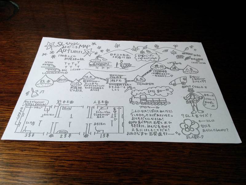 SL人吉 みどころMAP