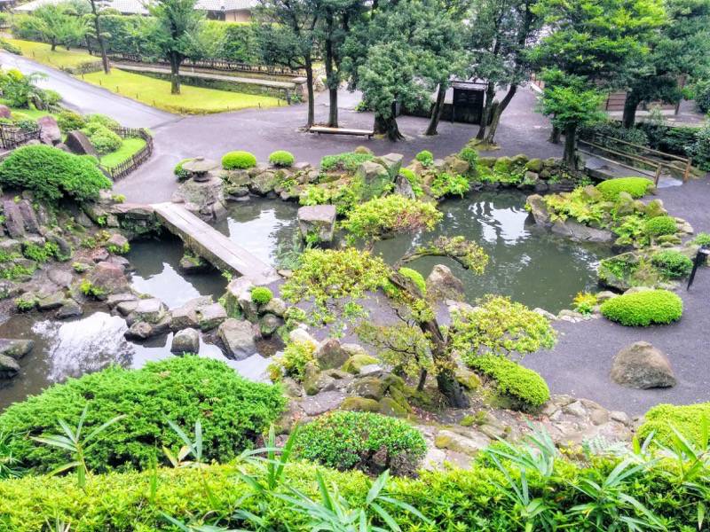 仙巌園 曲水の庭付近１