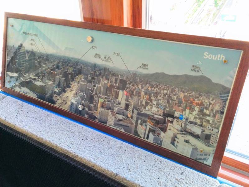 さっぽろテレビ塔 南側案内図