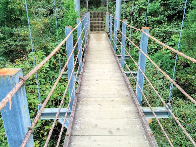 白谷雲水峡６さつき吊橋