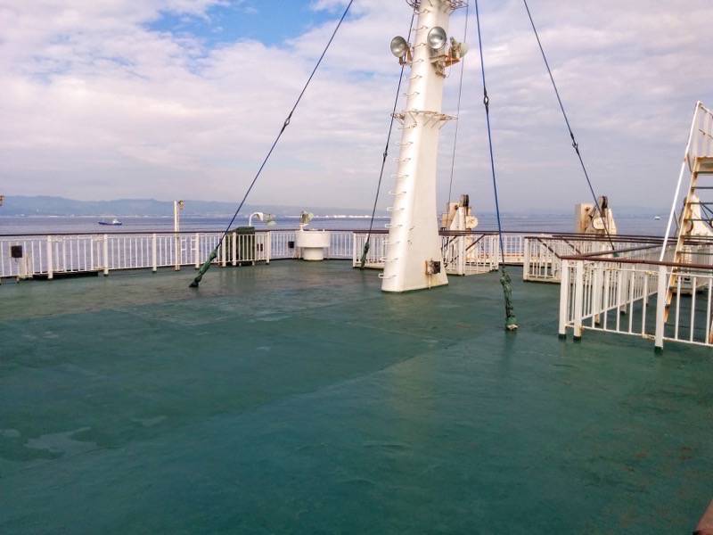 フェリー屋久島2 船外３F甲板２