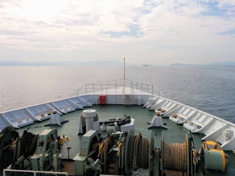 フェリー屋久島2 船外３F甲板５