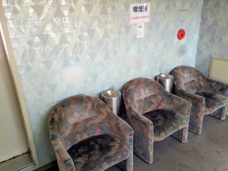 フェリー屋久島2 船内２F喫煙所
