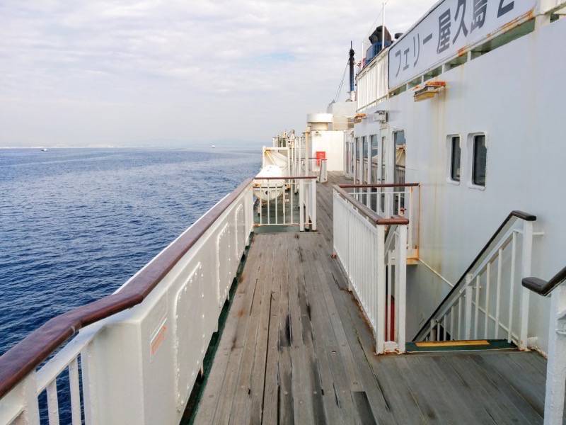 フェリー屋久島2 船外３F甲板４