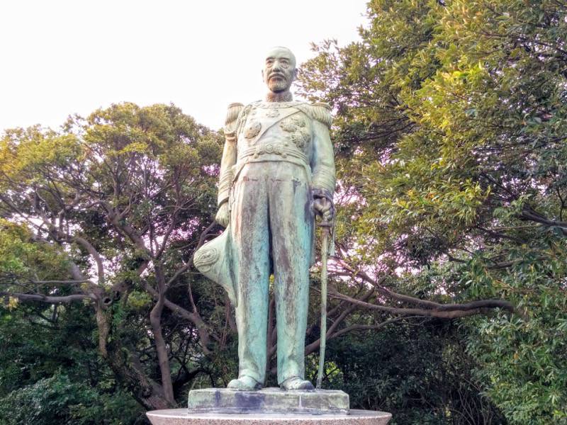 多賀山公園 東郷元帥像２