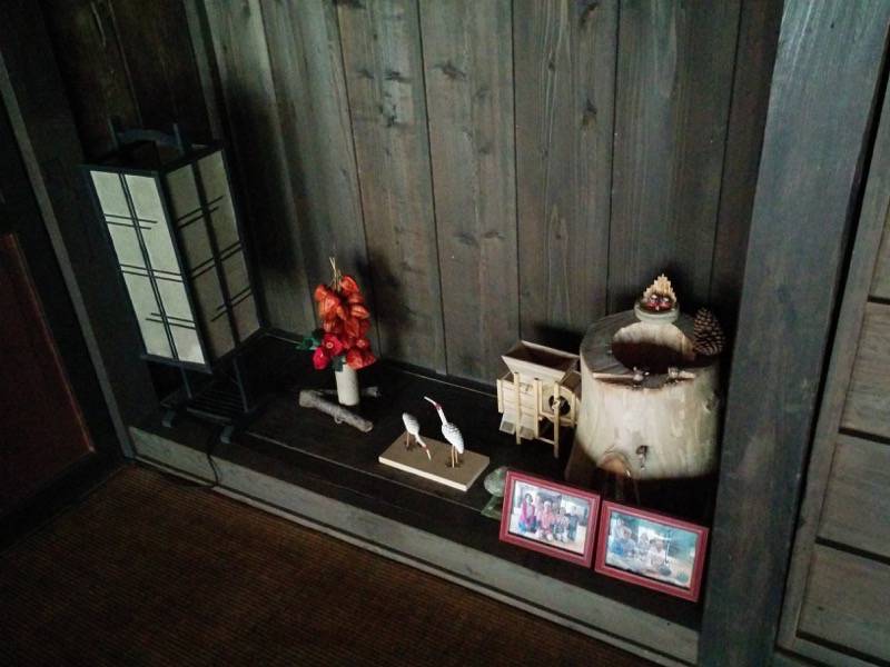 椎葉の民家内部１０