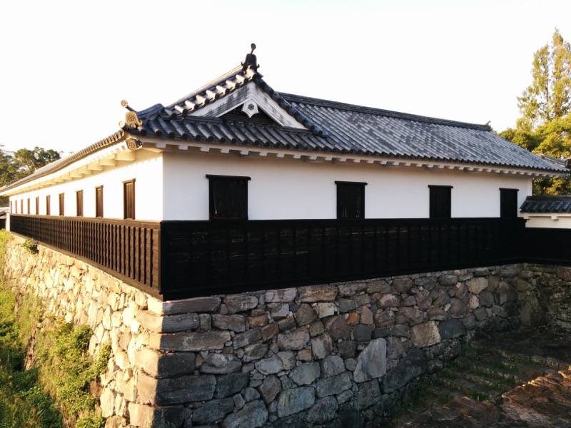 人吉城跡-多門櫓外から2.jpg 人吉城跡 多門櫓外から2