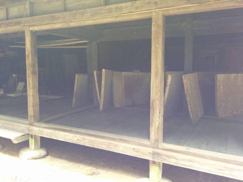 米良の民家内部１