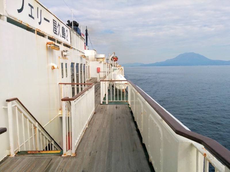 フェリー屋久島2 船外３F甲板３