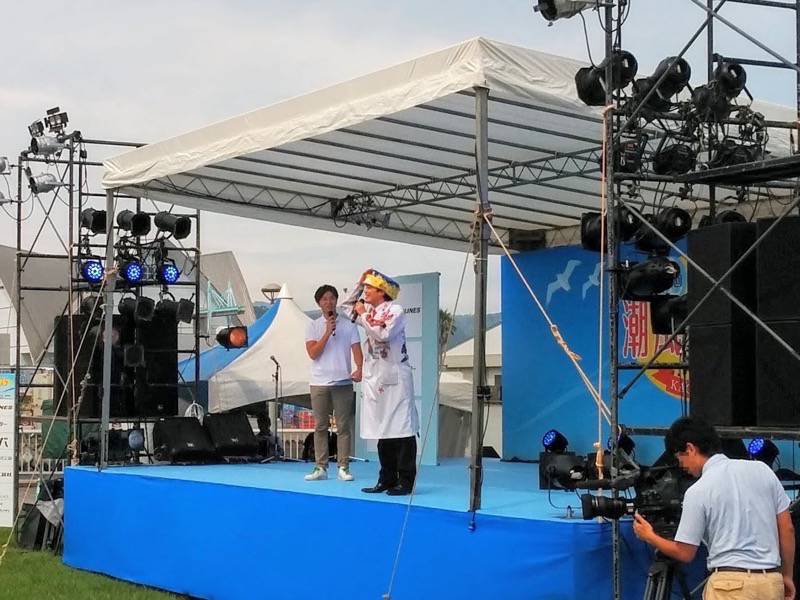 ドルフィンポート潮騒フェスタ-さかなクン2.jpg ドルフィンポート潮騒フェスタ さかなクン2