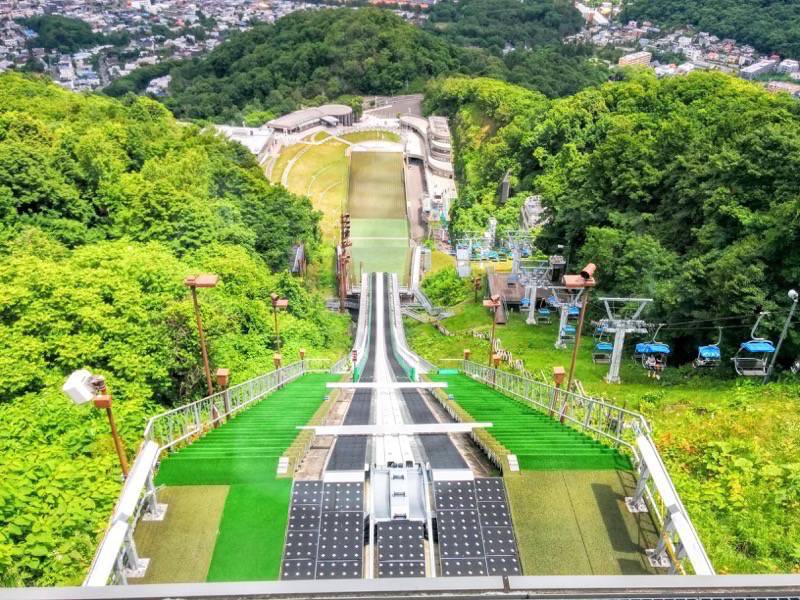 大倉山ジャンプ競技場 ジャンプ台からの眺め２