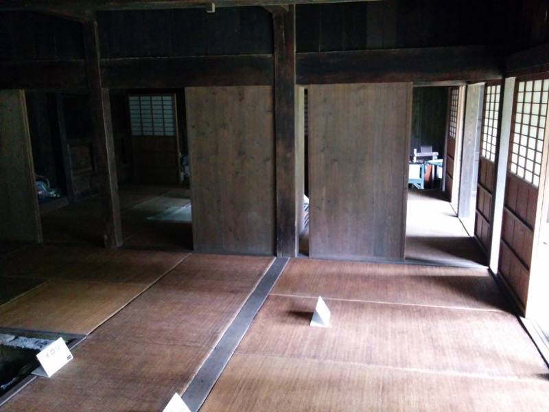 椎葉の民家内部５