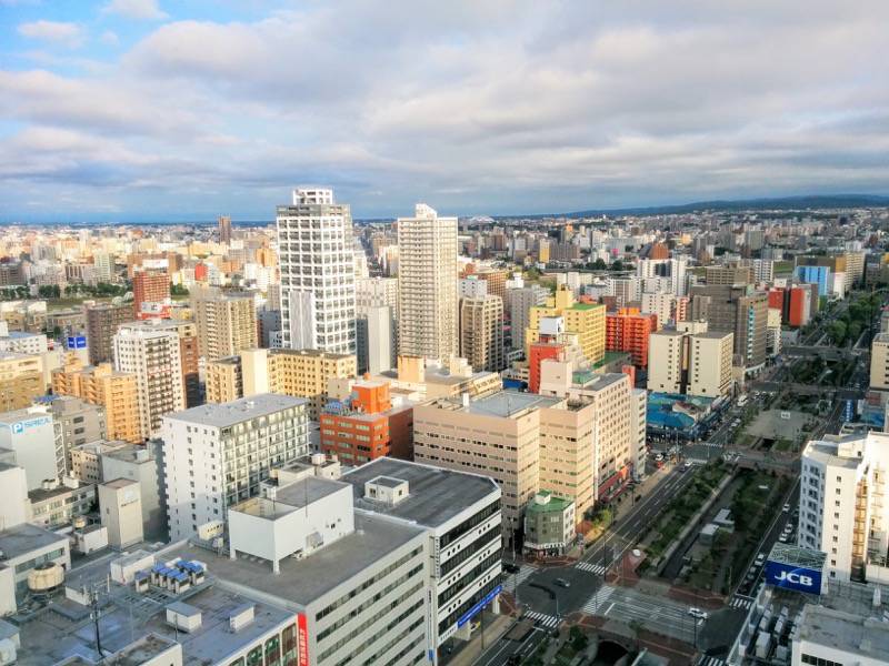 さっぽろテレビ塔 南側の窓から３