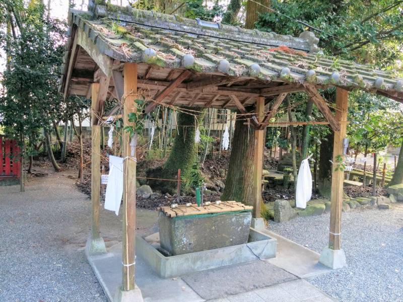 老神神社 手水舎