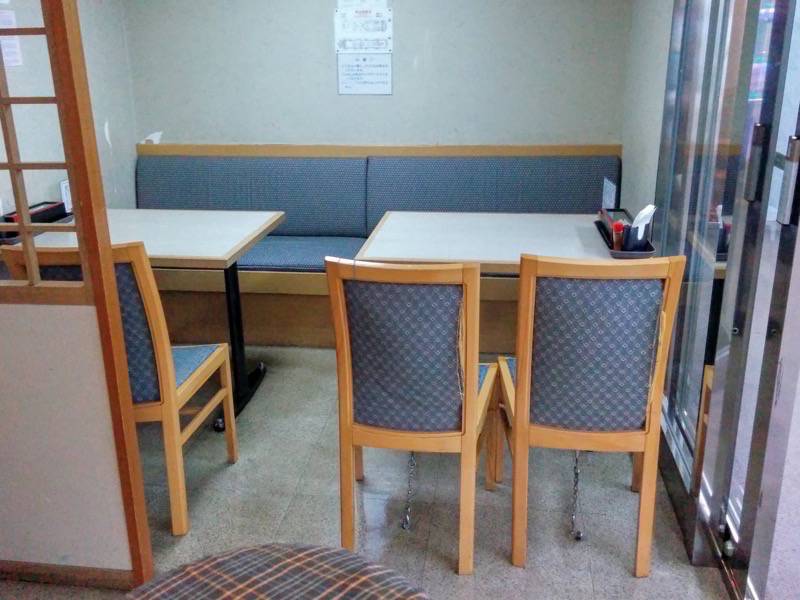 フェリー屋久島2 食堂テーブル席