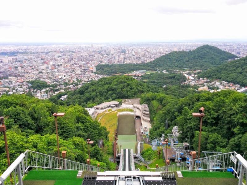 大倉山ジャンプ競技場 ジャンプ台からの眺め６