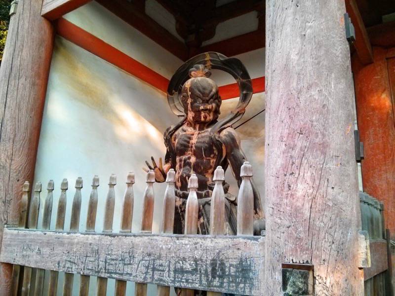 醍醐寺-西大門仁王像1.jpg 醍醐寺 西大門仁王像1