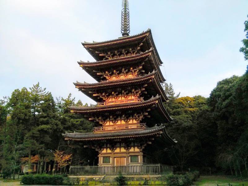 醍醐寺-五重塔横1.jpg 醍醐寺 五重塔横1