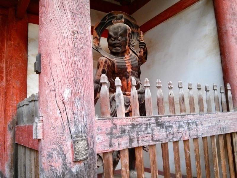 醍醐寺-西大門仁王像2.jpg 醍醐寺 西大門仁王像2