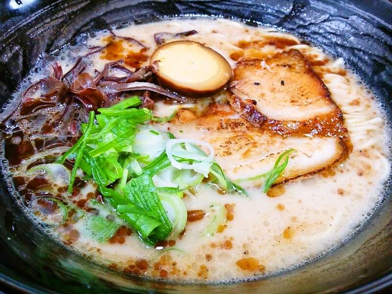 白龍健軍店 ラーメン