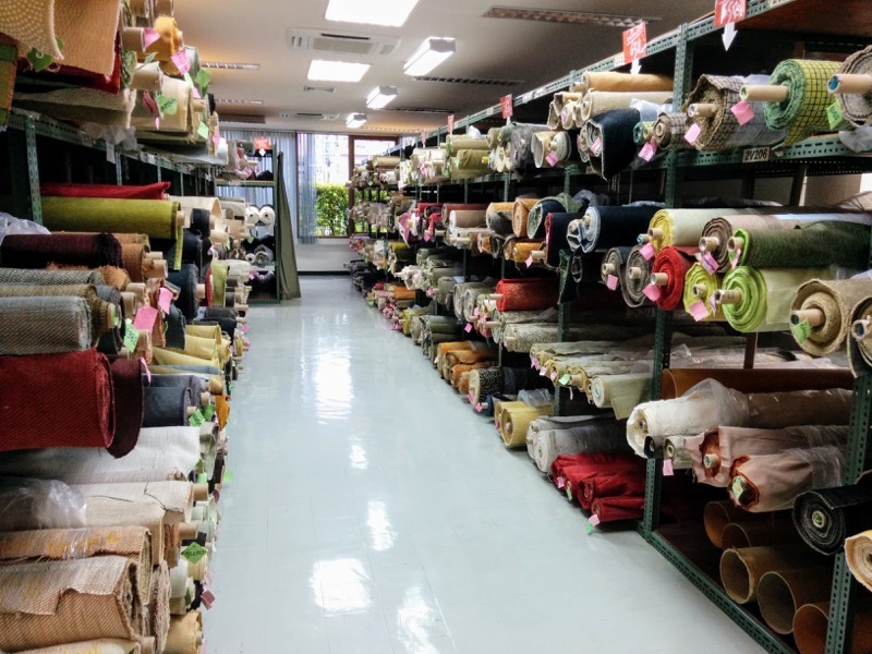 17三階シルク ポリエステル織物