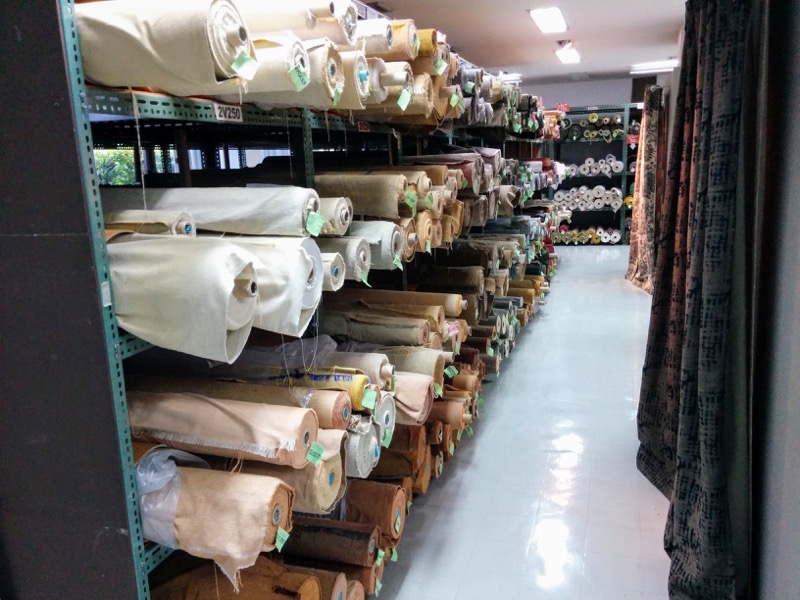 16三階シルク ポリエステル織物