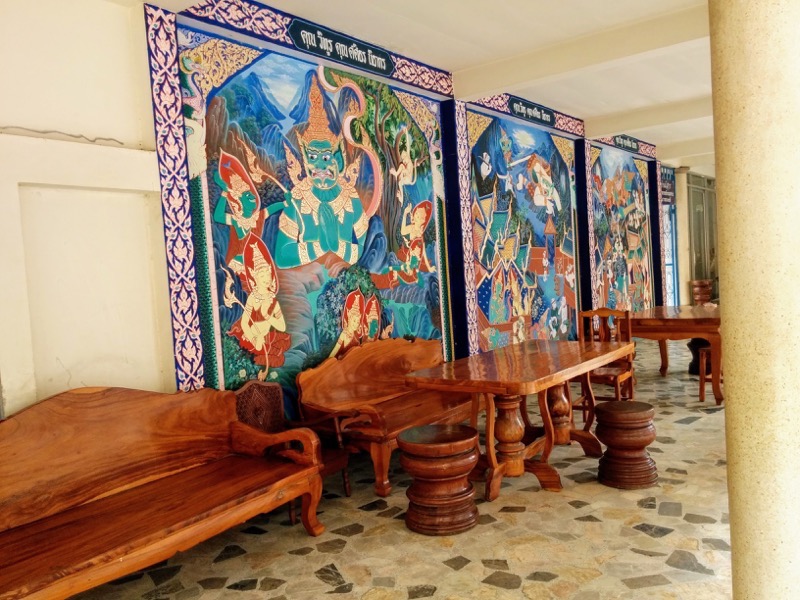 22回廊の休憩場所