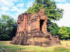 ター パー デーン堂は最古の建物｜タイ スコータイ歴史公園