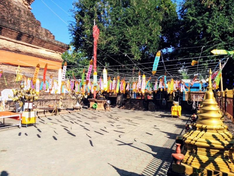 21チェディの前