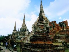 寺院でない最重要寺院 ワット・プラシーサンペット｜タイ アユタヤ
