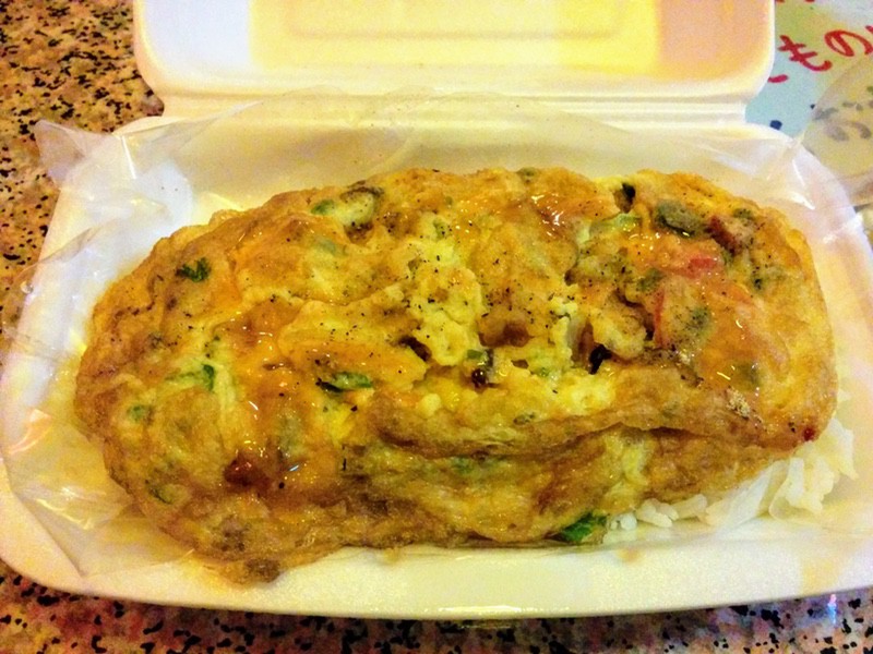 15屋台のオムレツ