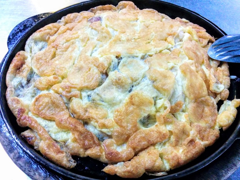 07海鮮と野菜の玉子とじ