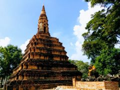 アユタヤの名もない遺跡｜タイ