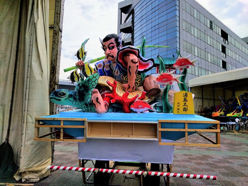 ねぶた2浦島太郎