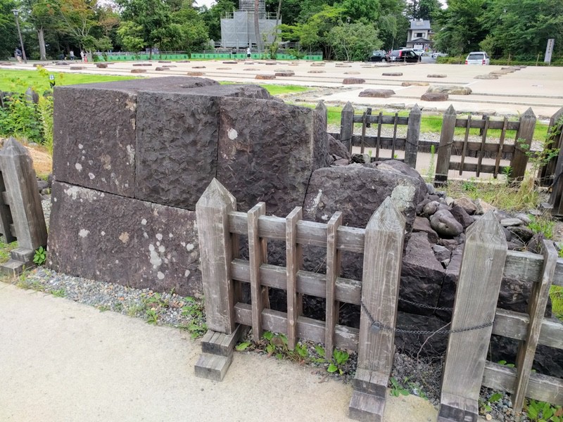 07本丸北壁の石垣モデル.jpg 07本丸北壁の石垣モデル