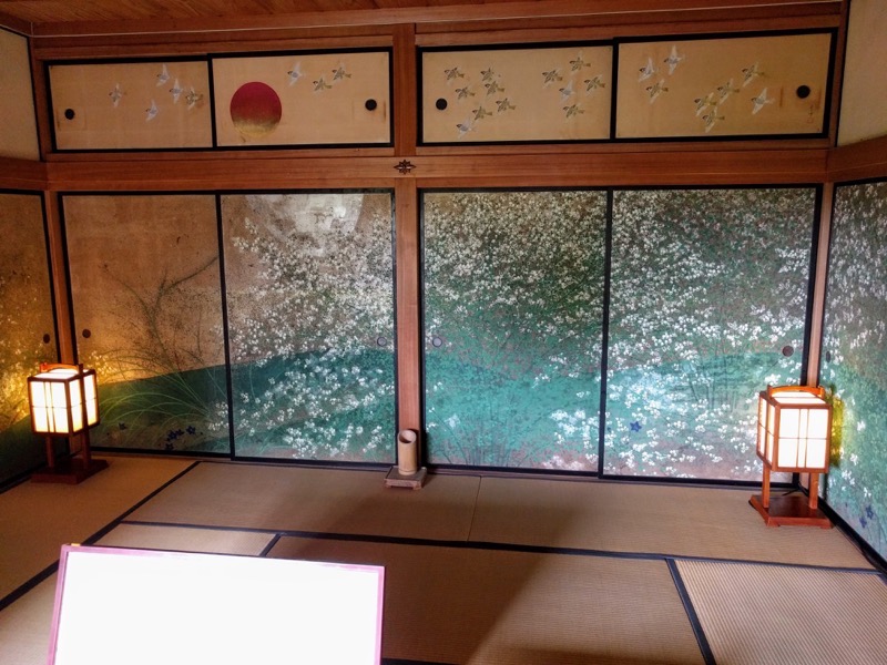 39好文亭萩の間のふすま.jpg 39好文亭萩の間のふすま