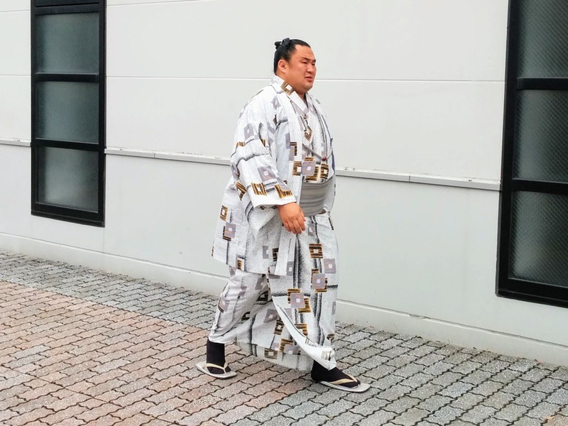 会場入り2015 03玉鷲