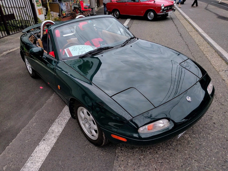 クラシックカー6ユーノスロードスターN6