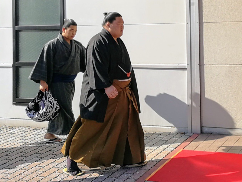 会場入り2017-10豪栄道.jpg 会場入り2017 10豪栄道
