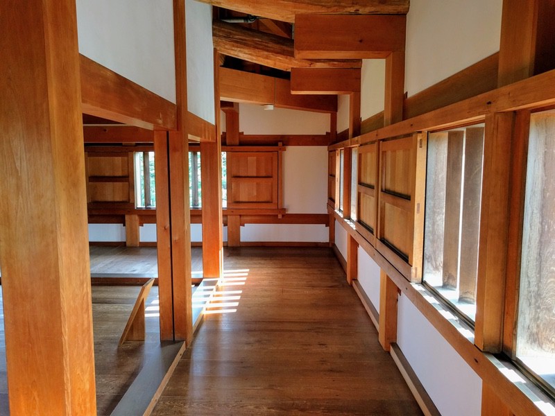 24天守閣二階武者走り