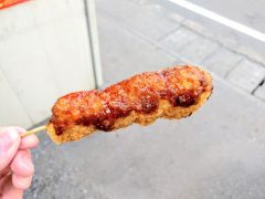 おおつか商店 駄菓子屋さんでいもフライ｜栃木県佐野市