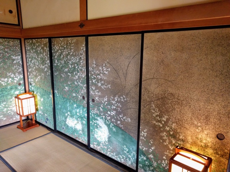 38好文亭萩の間のふすま.jpg 38好文亭萩の間のふすま