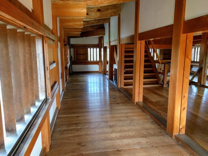 23天守閣二階武者走り