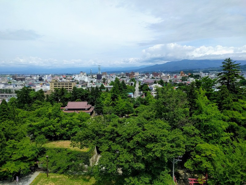 13天守閣からの眺め.jpg 13天守閣からの眺め