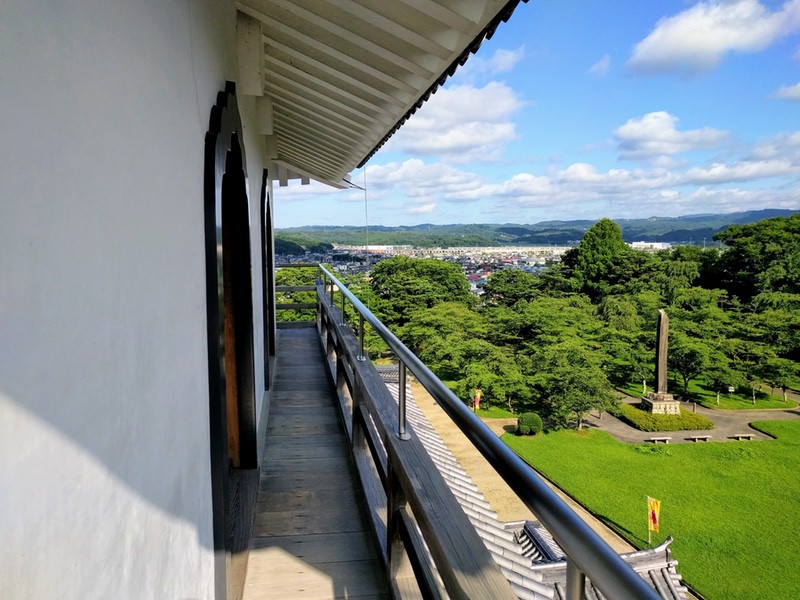 33天守閣三階からの眺め.jpg 33天守閣三階からの眺め