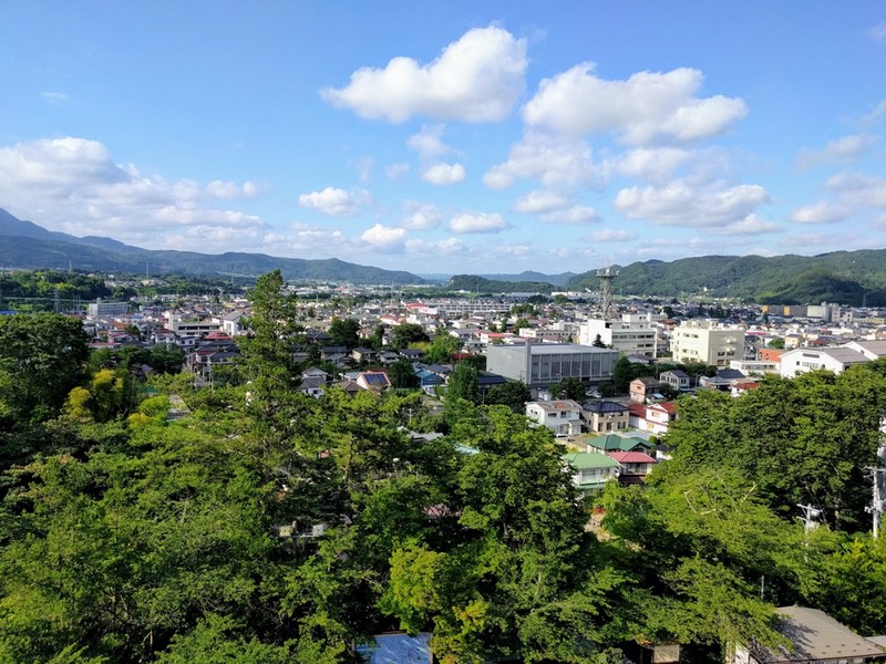 34天守閣三階からの眺め.jpg 34天守閣三階からの眺め