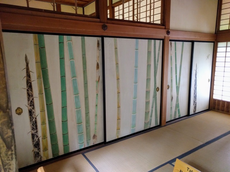 33好文亭竹の間のふすま.jpg 33好文亭竹の間のふすま
