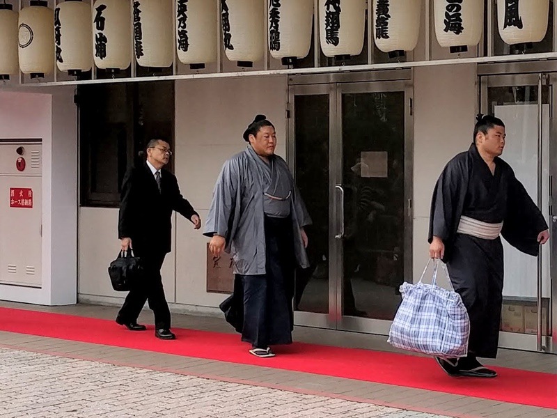 会場入り2016 07貴ノ岩