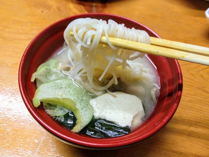 17そうめん汁