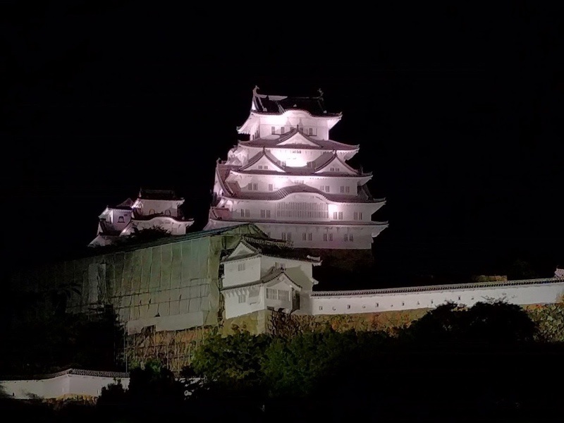 夜の姫路城04.jpg 夜の姫路城04